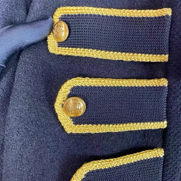 āsoldāAuthentic Celine Navy and Gold Blazer - Picture 3 of 6